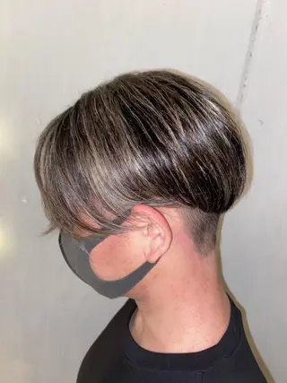 ショート カラー メンズ Eir-LUXE-所属・Eir-LUXE- 代表　鈴木翔平のヘアスタイル