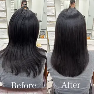 セミロング I see所属・I see/天王寺/ 髪質改善/本田 唯のヘアスタイル