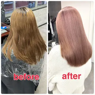 ロング カラー ハイトーンエクステ 🎩カズキ🎩のヘアスタイル