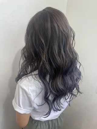 セミロング カラー 【メンズ&髪質改善】 萬納陽介のヘアスタイル