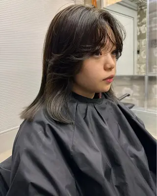 ミディアム カラー misa___boo MISAのヘアスタイル