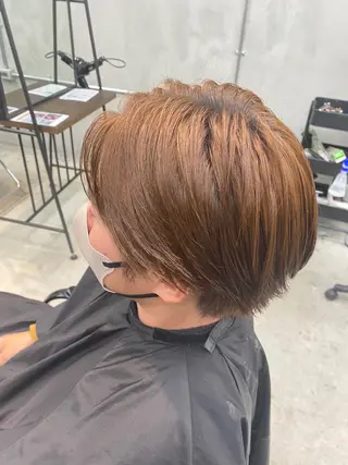 カラー 藤永 みくのヘアスタイル