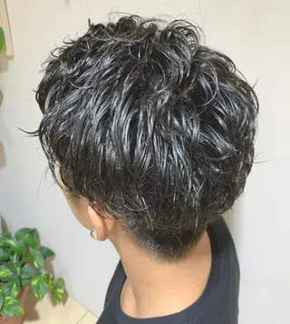 パーマ ヘアアレンジ メンズ 髪質改善&Spa fee南越谷2号店所属・髪質改善/南越谷/ 山岸彩夏のヘアスタイル