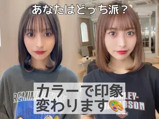 ショート カラー 透明感カラー/艶髪/ 縮毛矯正/たくまのヘアスタイル