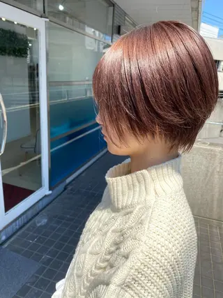 ショート カラー Tina所属・「Tina」一木 智之のヘアスタイル