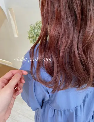 ロング カラー flen所属・𖤣𖥧𖥣𖥧田中 姫乃𖤣𖥧𖥣𖡡のヘアスタイル