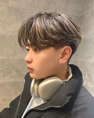 カラー メンズ NOVA天王寺店所属・NOVA天王寺 武元　裕聖のヘアスタイル