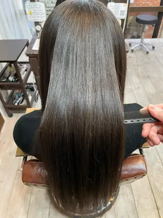 ロング 髪質改善☁️ ユイのヘアスタイル