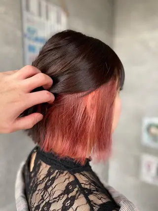 ショート カラー A'sfida所属・小山 悦宏のヘアスタイル