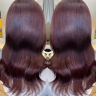 セミロング カラー wehlen【ヴェーレン】所属・プル艶職人/ にしものヘアスタイル