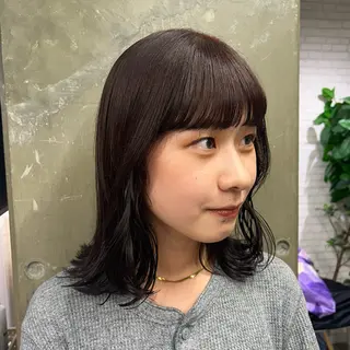 ミディアム カラー 透明感カラー🫧 /有野ひかりのヘアスタイル