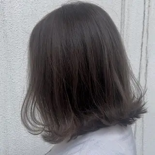 ミディアム カラー 大人メンズパーマ /石川瑠青のヘアスタイル