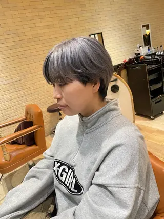 ショート 亀川蓮 Agu hairのヘアスタイル