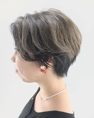 ショート Strawberry所属・原田 志保のヘアスタイル