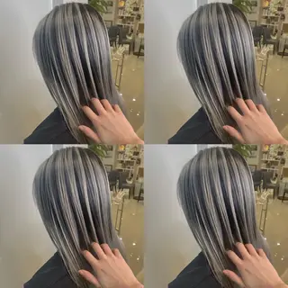 セミロング カラー 【カラー指名No 1✨】HIBIKIのヘアスタイル