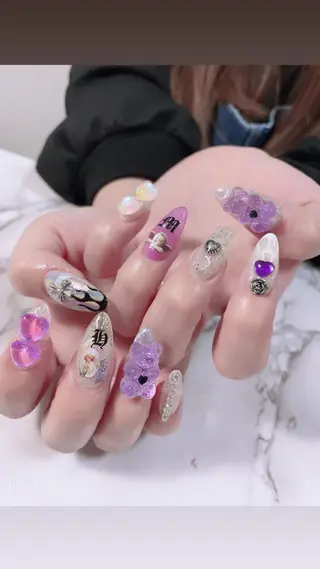 ネイル 高草木 桃香のネイルデザイン