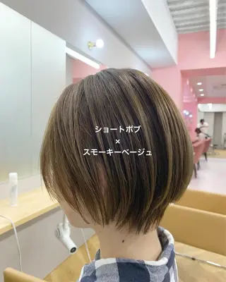 ショート カラー SALOWIN神戸三宮店所属・【美髪を叶える】中谷 彰宏（アキ)のヘアスタイル