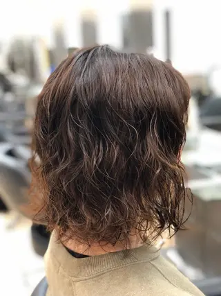 ショート パーマ 斎藤 みくのヘアスタイル