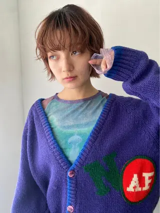 ショート カラー ダブルカラー/ 艶カラー／こうきのヘアスタイル