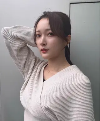 セミロング 🌫️大人韓国ヘア 🌫️naoyaのヘアスタイル