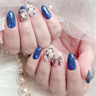 セミロング Conjunim MAMI🎀✨のネイルデザイン