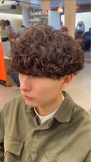 パーマ メンズ fifth 武正 琉生のヘアスタイル