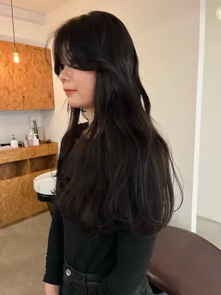 ロング 暖色/パーマ 🌼クニトウメイのヘアスタイル