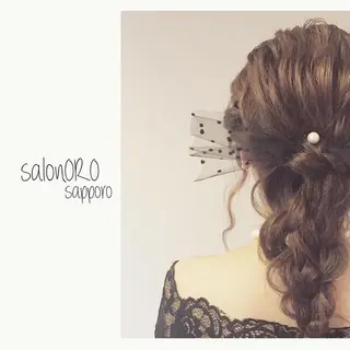 ヘアアレンジ toiro by lien hair atelier所属・池田 真由美のヘアスタイル