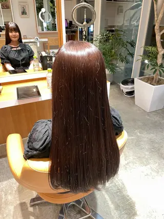 ロング F.ICHIRIN 千葉所属・山口 芽依のヘアスタイル