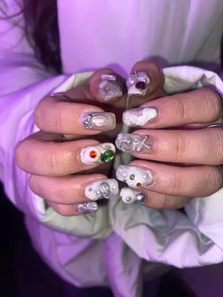 ネイル .unff所属・hana (..)個 性派/メンズネイル◎のネイルデザイン