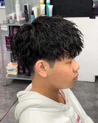 パーマ メンズ メンズ特化美容師 🌙RINAのヘアスタイル