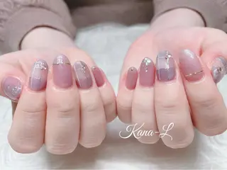 カラー ネイル 芦辺 香奈のネイルデザイン