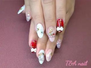 セミロング ネイル T&A nailのネイルデザイン