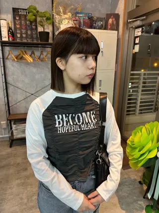 ショート C’LD hair  produce /シールドヘア所属・モテ髪/ボブ/ショー ト/アダチフウトのヘアスタイル