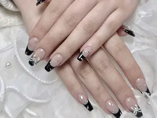 ネイル ki🍒🍒 ki ツルツルネイルのネイルデザイン