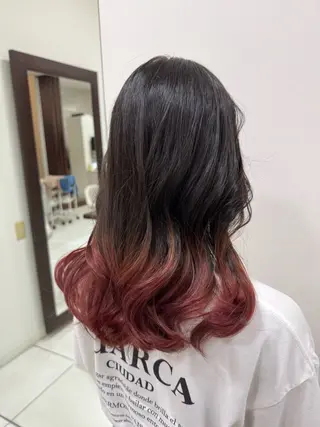 ロング 小達 陽菜のヘアスタイル