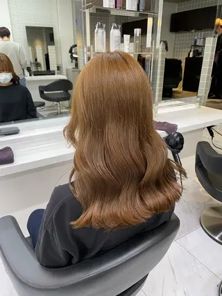 ミディアム カラー ヘアアレンジ キッズ TRUNAIL&EYE所属・TRU Shino🦋のマツエク・マツパデザイン