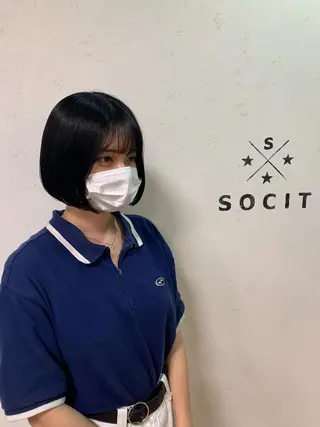 ショート HAIR &  SPA SOCIT所属・山﨑 大二郎のヘアスタイル