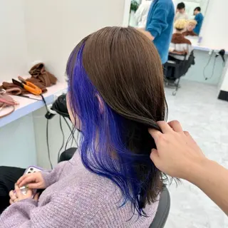 セミロング 似合わせ艶カラー🪽 ひかる🪽のヘアスタイル