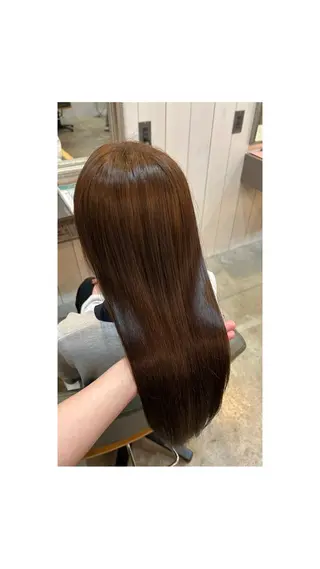 ロング 長谷川 楓恋のヘアスタイル