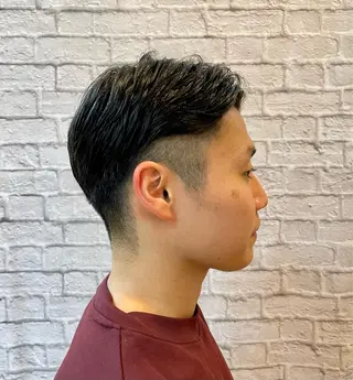 ショート メンズ 無料メンズカット❗️ 岡本晟我のヘアスタイル