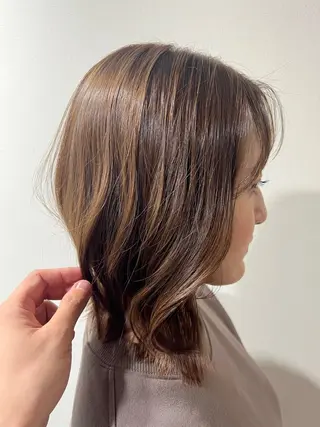 ミディアム カラー EMANON Ikebukuro所属・清水 大樹のヘアスタイル