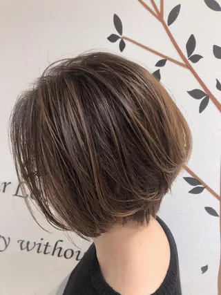 ショート カラー パーマ 店長 後藤剛のヘアスタイル