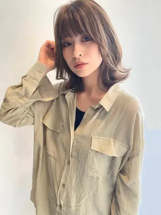 ミディアム SALOWIN大宮suite所属・🫧髪質改善🫧 園城寺裕也のヘアスタイル