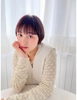 ショート Ash志木/北原 慎也のヘアスタイル