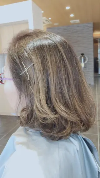 ミディアム ému エミュ　hair &spa所属・近藤 みゅうまのヘアスタイル