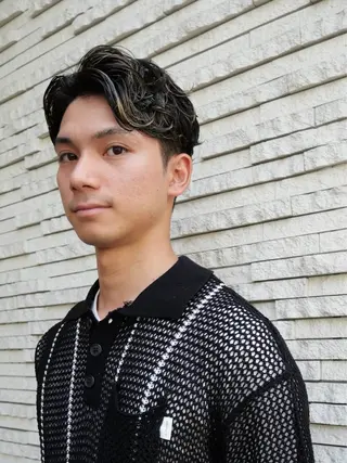 パーマ メンズ 垂見 侑哉のヘアスタイル