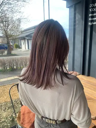 ミディアム マエダ ショウゴのヘアスタイル