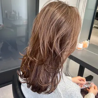 ロング カラー DX SHARE SALON所属・matka白髪ぼかし 大人ヘア/KEIKOのヘアスタイル