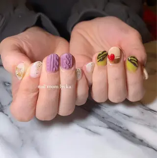 ネイル ﾈｲﾙﾙｰﾑﾘｯｶ 𝐦𝐚𝐲𝐮のネイルデザイン